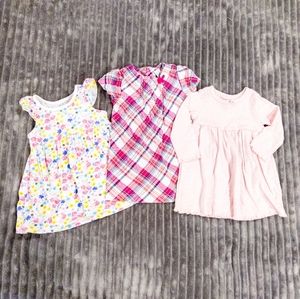 Carter's Infant Girls Dresses 3-6 months Pink Baby Clothes